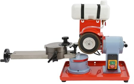Aiguisoir pour Lames de Scie Circulaire 2800 TR/Min, Machine à Aiguiser 250W avec Réservoir d'eau, Localisateur de Haute Précision, Meuleuse à Injection d'eau pour Lames à Pointe en Carbure