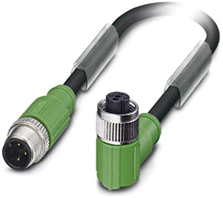 Phoenix Contact SAC konfektioniertes Sensorkabel 3-adrig Stecker / M12 Buchse, Länge 300mm