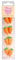 Baked With Love 12 Carrots Sugar Decorations,Orange