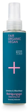 i+m® Reinigungsgel 150ml · BIO Gesichtspflege für Mischhaut & unreine Haut · Milde Gesichtsreinigung für Männer & Frauen · Anti-Pickel Waschgel für ein feines Hautbild · Vegan, Naturkosmetik