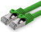2,0 m - vert - 1 pièce câble réseau CAT.7 câble patch SFTP PIMF LSZH câble Gigabit Lan 10Gb s câble brut cat7 avec connecteur RJ45 Cat6a compatible avec CAT5 CAT6 cat7 cat8