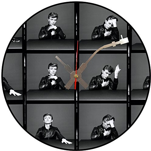 Iconic David Bowie vinyl record wall clock (Multi Photo)