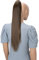CAISHA 60cm Glatt Pferdeschwanz Mit Butterflyklammer Haarteil Zopf Hitzebeständig Haarverlängerung Hellbraun H608