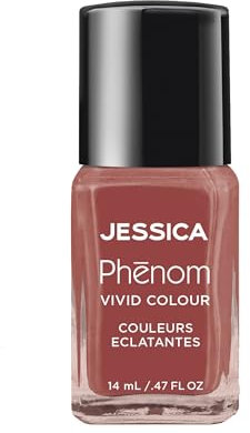 JESSICA Phenom Vivid Colour Nail Polish | Long-Lasting Gel-Like Nail Polish | No UV Light Needed | Vivid & Pigmented Colours | Wall St. | 14 ml