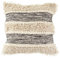 Sass & Belle Scandi Boho Tufted Stripe Cushion