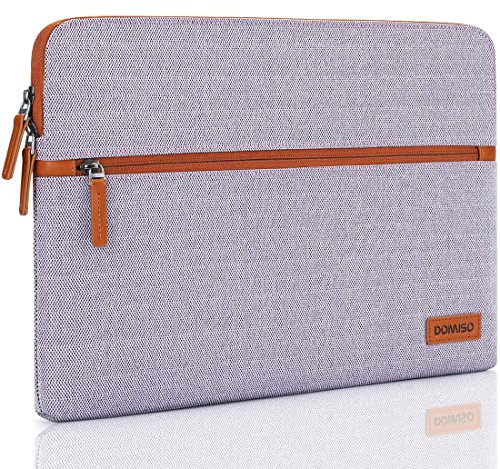 DOMISO 14 Pollici Custodia Borsa Sleeve per Computer Portatile/Tablet/Notebook/Apple/Lenovo ThinkPad IdeaPad/HP Pavilion 14 Stream 14 / Acer Swift 3 Aspire 1 / Dell/ASUS/MSI, Viola
