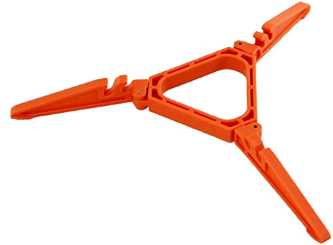 Sharplace Stabilisateur de Bidon de Carburant, Support de réservoir de gaz réchaud Support d'étagère de Bouteille Standard, Trépied Support pour Camping, Randonnée
