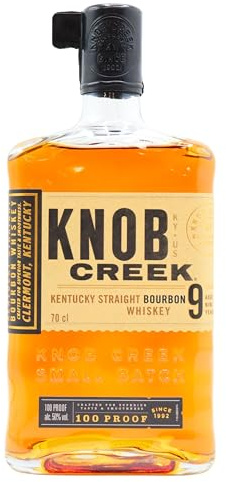 Knob Creek - Kentucky Straight Small Batch Bourbon - 9 year old Whiskey 70cl 50% ABV