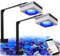 PopBloom RL90 WiFi Meerwasser LED 200W, Salzwasser LED Beleuchtung für Reef Coral Fish Wasserpflanzen Salzwasser Aquarium,APP unterstützt Deutsch (2 WiFi Lampen mit Armhalterung)