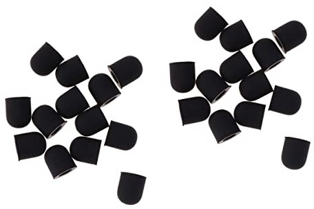 ULTECHNOVO Embouts de Stylet de Rechange- 30 Pièces Embouts Universels pour Stylos à Écran Tactile Conducteurs Embouts en Caoutchouc Remplaçables Souples pour Stylos à Écran Tactile Outils