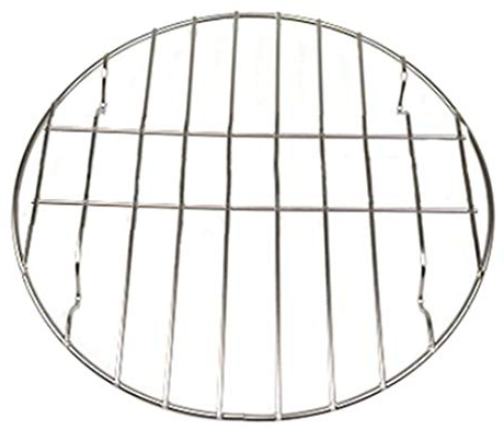Edelstahl-Grillrost, antihaftbeschichtet, rund, Durchmesser 25 cm