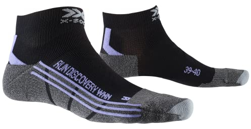X-Socks Run Discovery 4.0 Laufsocke Schwarz Frau Grösse 41-42