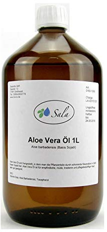 Sala Aloe Vera Öl 1000 ml (1 L Glasflasche)