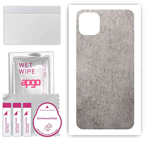 apgo skin sticker film foil vinyl for the BACK for Apple iPhone 11 Pro Max Concrete