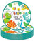Dinosaur Paper Plates 9 for Boys - 16Pcs Party Tableware, Disposable Plates, Party Decorations for Girls, Kids Birthday Themed Table Decorations