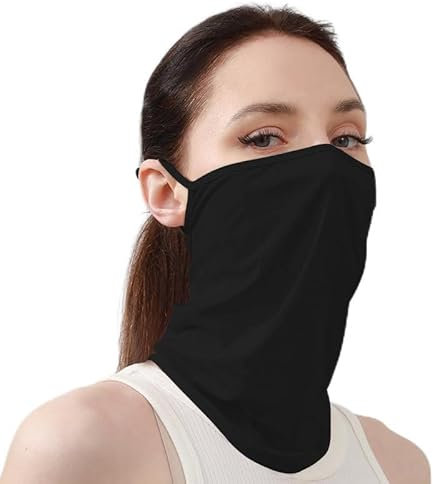 GIBZ Masque UV Tour De Cou Anti-Poussière - Cache Cou Respirant à Séchage Rapide pour Course et Cyclisme en Plein Air