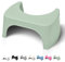 Well Care Toilettenhocker Grün - WC Hocker fur Erwachsene - Hergestellt aus Recyceltem Kunststoff - Klohocker Made in France - Ermöglicht hockende Position Anti-Verstopfung - Squatty Kackhocker