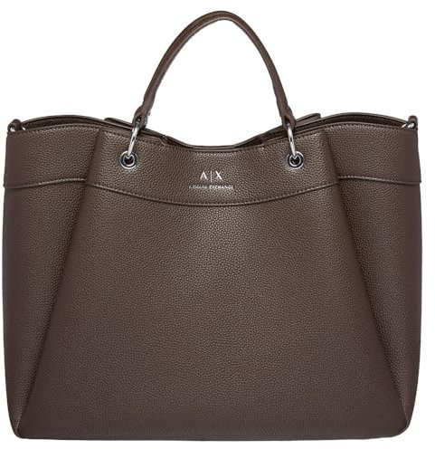 Armani Exchange Logo Essential, Wave, Silver Printed, Shopping L Donna, Liquore, One_Size