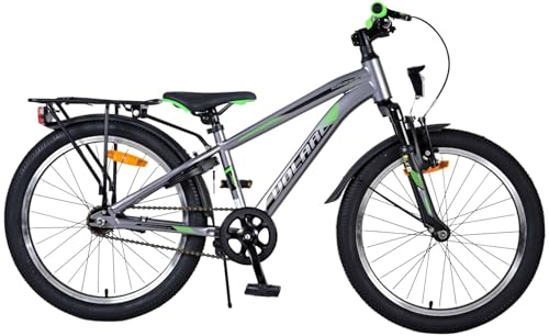 Volare Cross Kinderfahrrad - Jungen - 20 Zoll - dunkelgrau