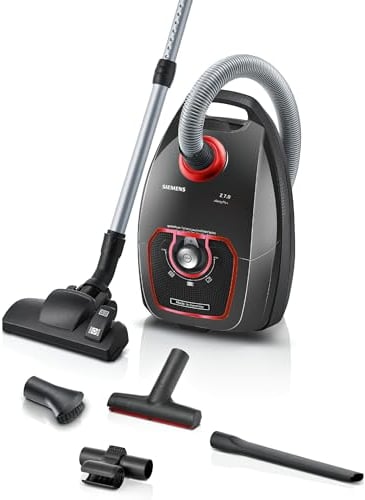 Siemens Z 7.0 Aspiradora con Bolsa, plástico, Gris
