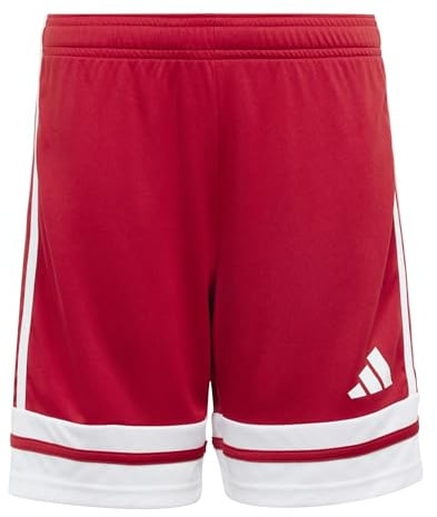 adidas Mixte Enfant Squadra25 Short Kids Shorts, Team Power Red 2 / White, 11-12 Years