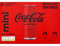 Coca-Cola Canettes Slim Mini Sans Sucres, 6 x 20cl