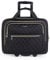 bagsmart Rollbare Laptoptasche für Damen, Rollende Aktentasche für 15,6-Zoll-Laptops, Handgepäck Unter Dem Sitz mit Rollen, Rollende Computertasche mit TSA-Schloss, Schwarz