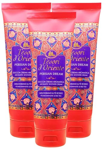 Doccia Crema Aromatico PERSIAN DREAM - Melograno & Tè Rosso- 250ml (3)