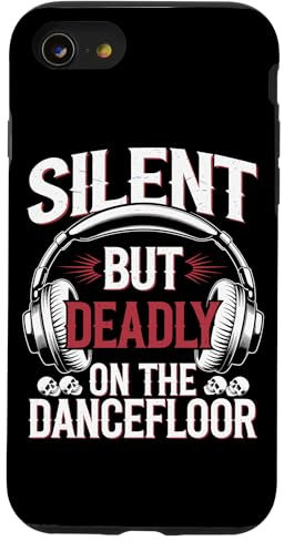iPhone SE (2020) / 7 / 8 Silent Disco Party Wireless Headphones Dance Vibes Tee Case