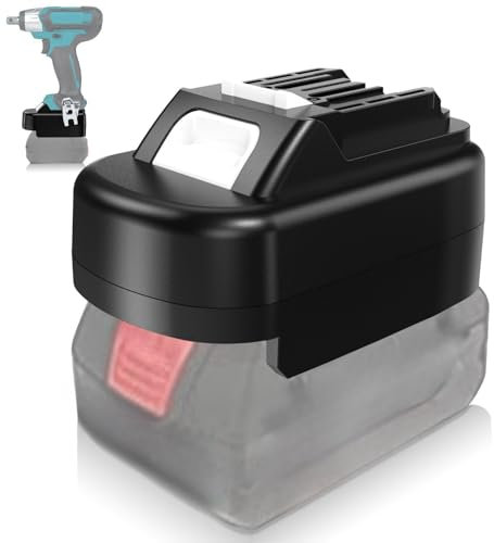Adapter für Bosch 18V auf für Makita 10,8-12 V Li-Ionen-Akku, für Makit.a 10,8-12 V Akku-Elektrowerkzeuge, umwandelbar auf für Makita BL1016 BL1020B BL1021B(Keine Batterie)