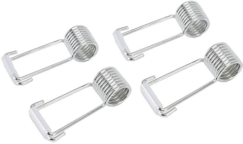 Ferme-porte pour la Maison, Charnières de Porte à Fermeture Automatique, Ferme-porte Moustiquaire 4 Pièces 2 Cm avec Matériau en Acier Inoxydable pour Portes d'armoires, Portes