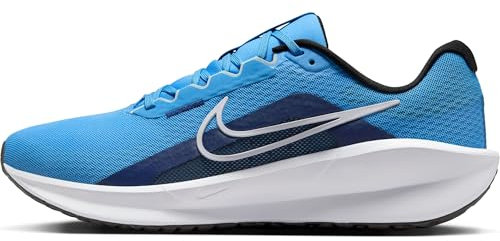 Nike Homme Downshifter 13 Straßenlaufschuh Für Herren Chaussures de Course sur Route, University Blue White Blue Void, 44 EU