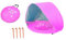 Baoblaze Tente de Tente de Plage pour Enfants, Rose