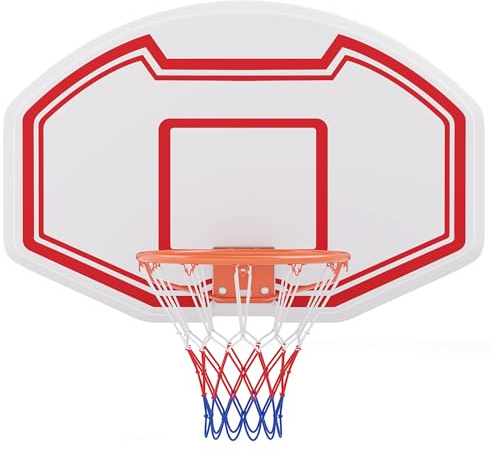 LIFEZEAL Mini Basketballkorb Indoor, Wand-Basketballkorb-Set, Basketball Korb mit unzerbrechlichem Brett, Spielzeug für Kinder, Erwachsene