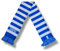 3R Sport SSC Napoli, sciarpa tubolare con ricamo, prodotto uffciale 100% acrilico, Azzurro, Bianco, blu