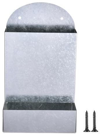 Chicken Grit and Oyster Shell Feeder, Coop Grit Dispenser, Portable Metal Large Automatic Coop Accessories For Duck Farm Outdoor Chick Feeding