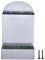 Chicken Grit and Oyster Shell Feeder, Coop Grit Dispenser, Portable Metal Large Automatic Coop Accessories For Duck Farm Outdoor Chick Feeding