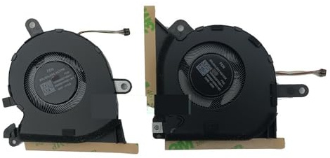 LHHYGSA Notebook CPU GPU Cooler Fan For ASUS for ROG for Flow X13 GV301RA GV301RE GV301RC 2-in-1 Gaming Ultrabook 13NR0A20T02011 13NR0A20T03011 Easy to replace(CPU GPU fan)