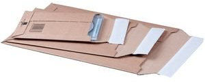 smartboxpro Versandtasche, aus brauner Wellpappe, DIN B4 VE = 25