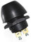 1 Taster 12V 24V Startknopf Wasserdicht gummiert Schalter Schließer Drucktaster mit Gummi-Kappe 6V Einbau NEU Old-Harvest
