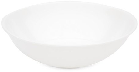 Harfield 15cm Polycarbonate Plastic Bowl - White (Pack of 4)