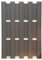 EVERFLOOR Garten Zaun Sichtschutz Zäune WPC mit Alu Streben 120 x 180 cm