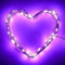 LED String Lights, ANJAYLIA Purple Fairy Lights Battery Operated , 30leds Firefly Fairy Lights Party Home Wedding Festival Decorations (Purple)