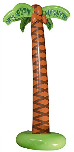 Party Discount NEU SPARPACK Aufblasbare Palme, ca. 180 cm, 24 STK