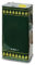 Frasc Lot de 3 bidons à huile rectangulaires en fer blanc avec bouchon hermétique, 5 L, vert