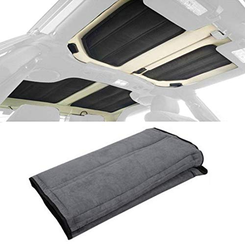 Beside_Auto Hardtop Schalldämpfer & Isolationsset für Jeep Wrangler JK 4-Türer 2012-2017