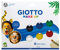 GIOTTO Make-up, schnell trocknende kosmetische Gesichtsfarben, leicht von der Haut waschbar, 6 x 5 ml, verschiedene Farben, inklusive Pinsel und Schwamm, ideal für Kinder und Partys