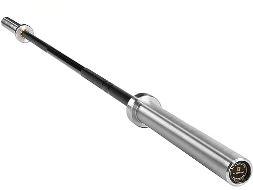 HQ Germany® Langhantelstange 50mm [220cm, 20kg] - Profi Weightlifting Langhantel 20kg - Olympia Langhantel 50mm, Gewichtsstange, Olympic Barbell Bar