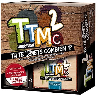 France Cartes - TU TE (RE)METS COMBIEN ? - Brettspiel - Wissenswertes - 144+ - 2-16 Spieler - Karton Cardstock - Portable - 2004 - TABLETOP_GAME