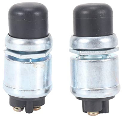 AVIDYA 50A 12 V éTanche Voiture Bateau Piste Interrupteur Bouton Poussoir DéMarrage Moteur DéMarreur Robuste Interrupteur de DéMarrage Momentané